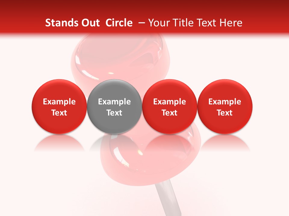 Message Paper Plastic PowerPoint Template