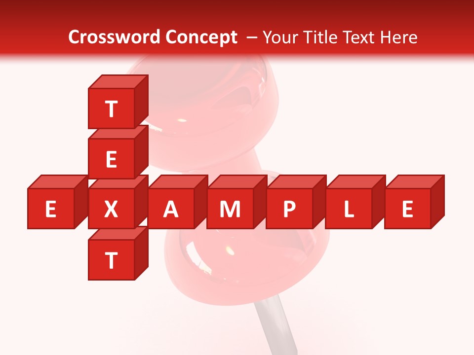 Message Paper Plastic PowerPoint Template