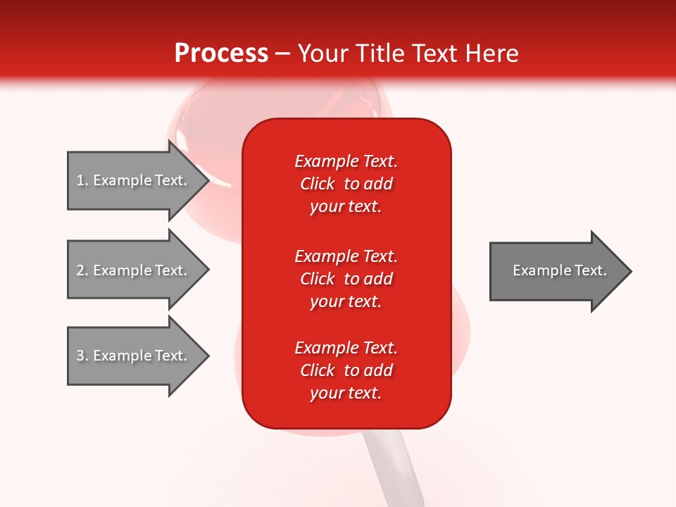 Message Paper Plastic PowerPoint Template