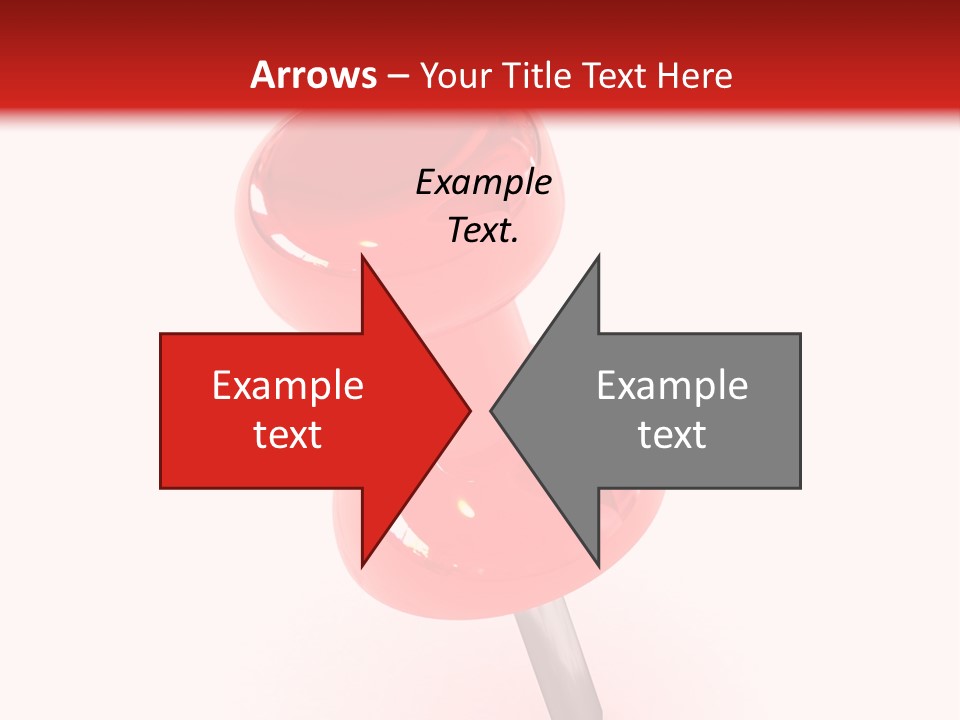 Message Paper Plastic PowerPoint Template