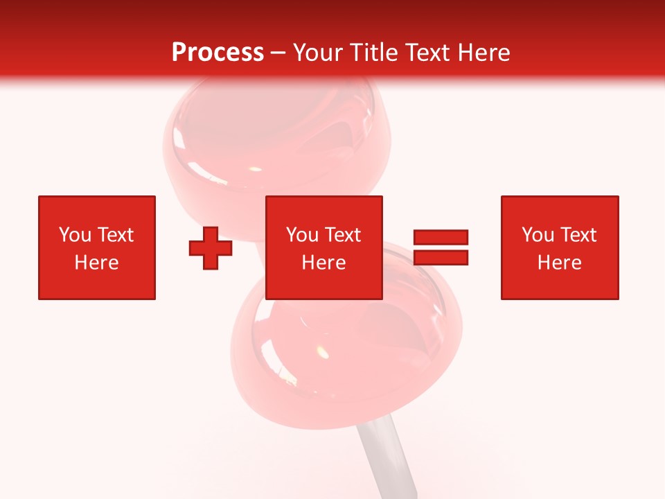 Message Paper Plastic PowerPoint Template
