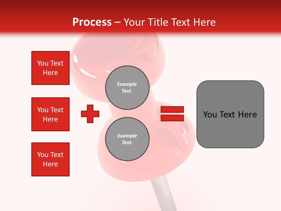 Message Paper Plastic PowerPoint Template