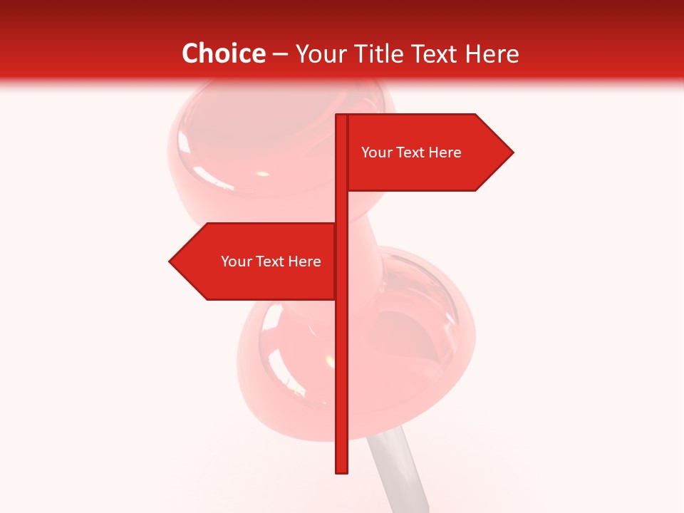 Message Paper Plastic PowerPoint Template