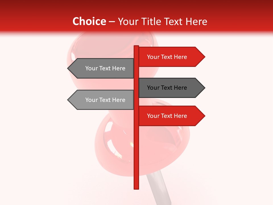 Message Paper Plastic PowerPoint Template