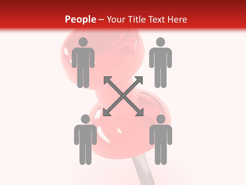 Message Paper Plastic PowerPoint Template