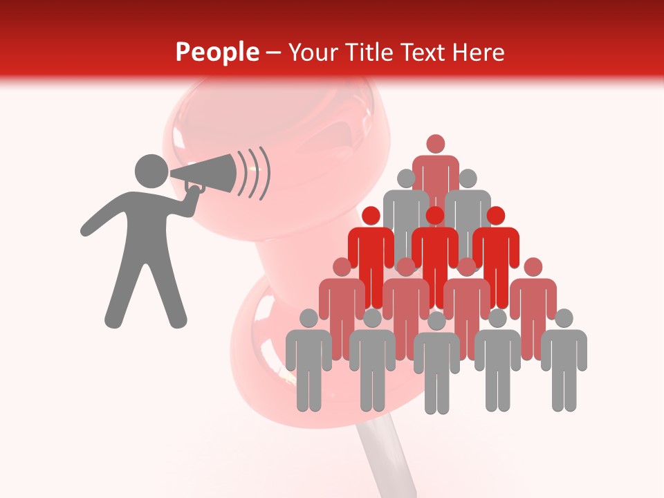 Message Paper Plastic PowerPoint Template