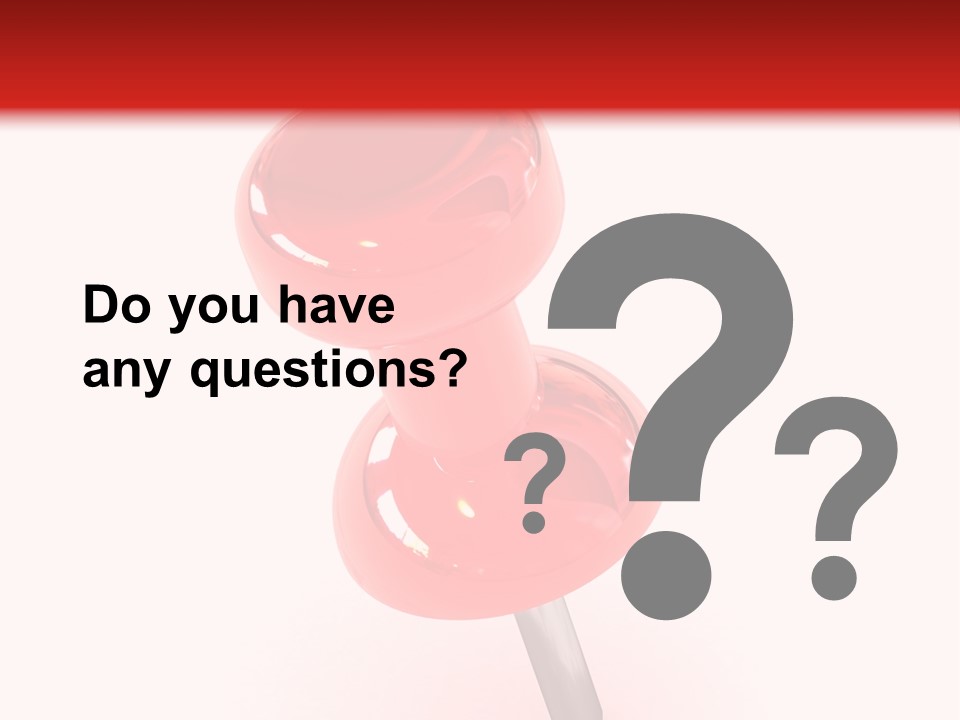 Message Paper Plastic PowerPoint Template