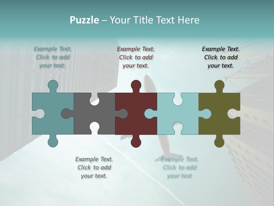 Modern End Corporate PowerPoint Template