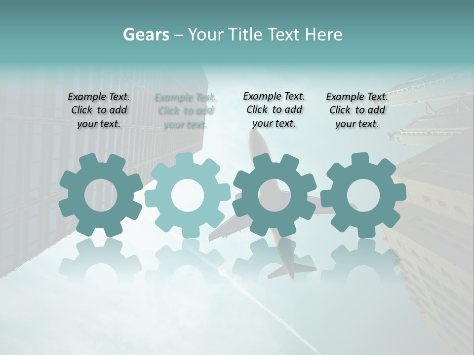 Modern End Corporate PowerPoint Template