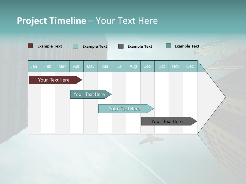 Modern End Corporate PowerPoint Template