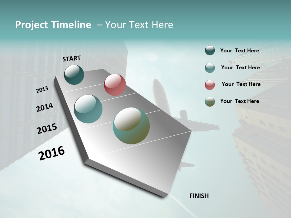 Modern End Corporate PowerPoint Template