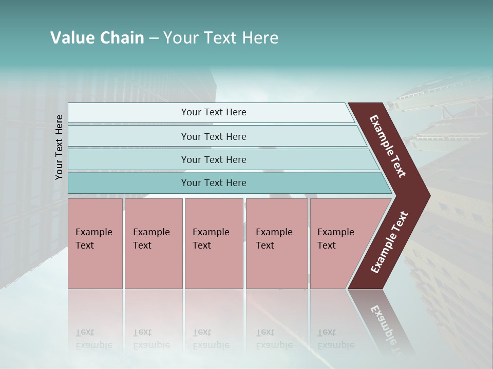 Modern End Corporate PowerPoint Template