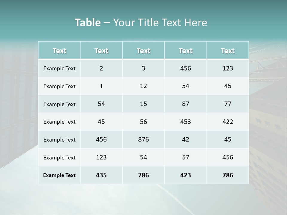 Modern End Corporate PowerPoint Template