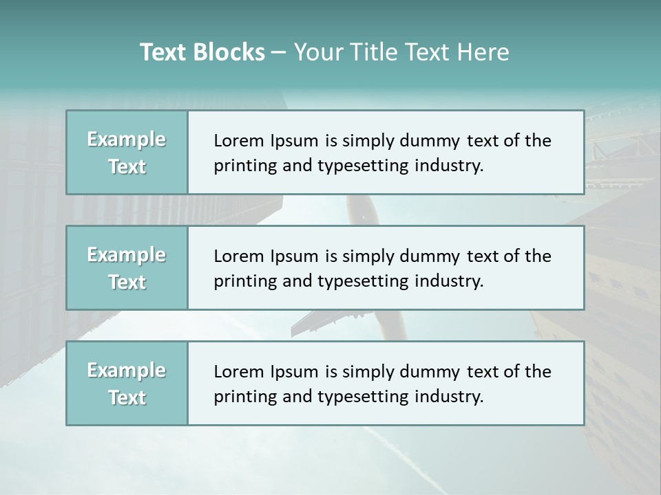 Modern End Corporate PowerPoint Template
