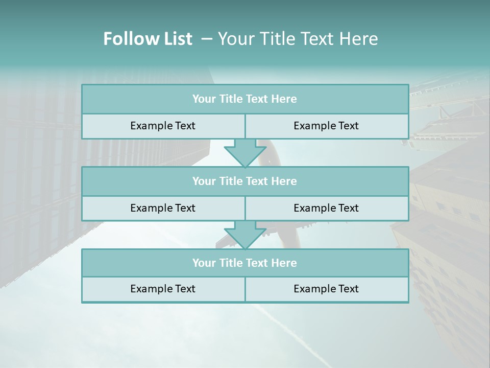 Modern End Corporate PowerPoint Template