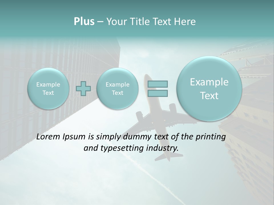 Modern End Corporate PowerPoint Template