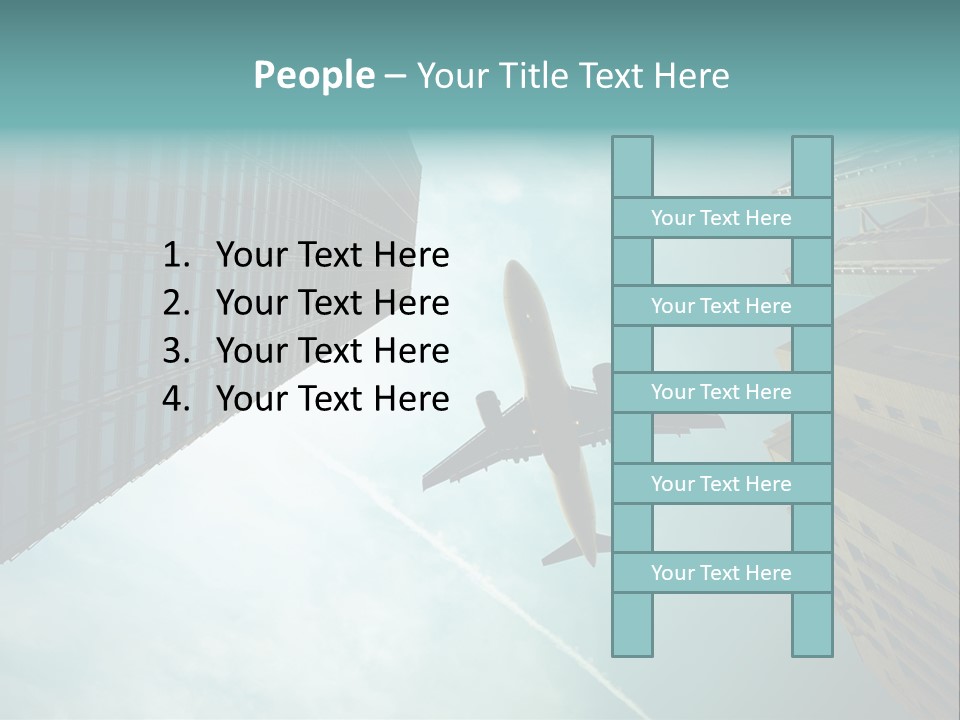 Modern End Corporate PowerPoint Template
