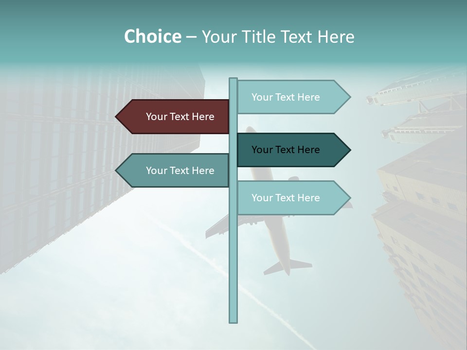 Modern End Corporate PowerPoint Template