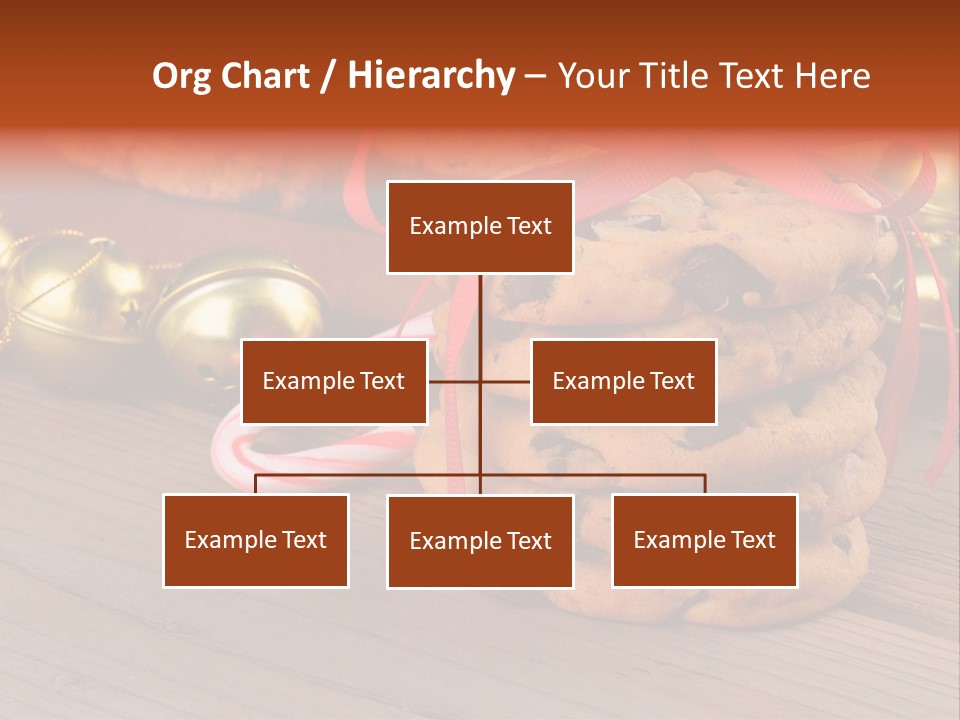A Pile Of Cookies And Candy Canes On A Table PowerPoint Template