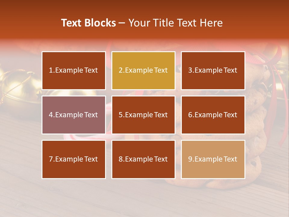 A Pile Of Cookies And Candy Canes On A Table PowerPoint Template