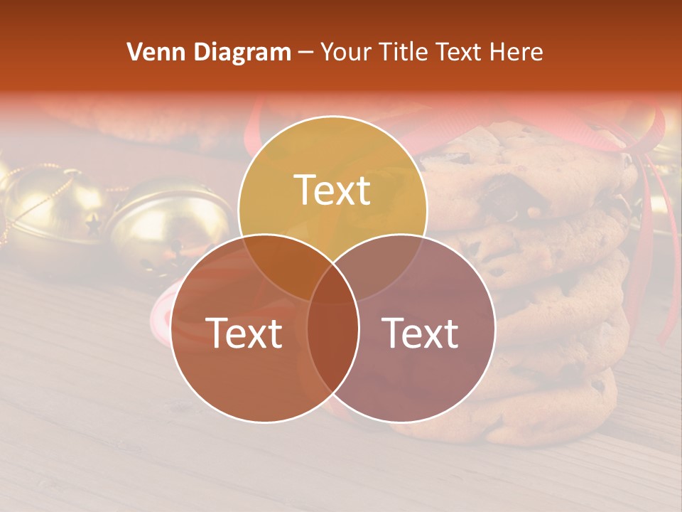 A Pile Of Cookies And Candy Canes On A Table PowerPoint Template