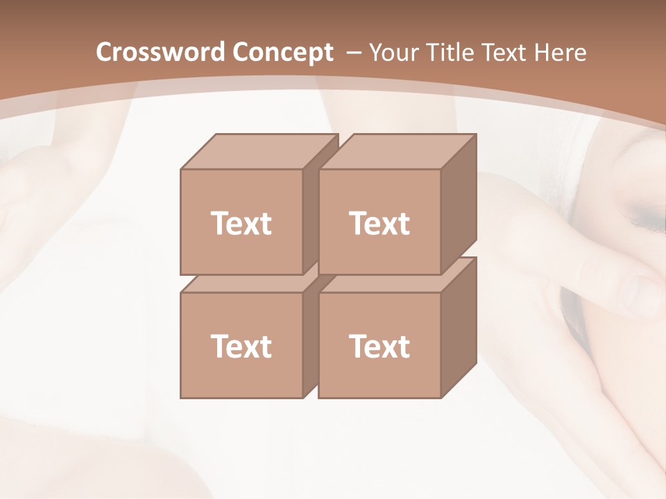 A Woman Getting A Facial Massage Powerpoint Presentation PowerPoint Template