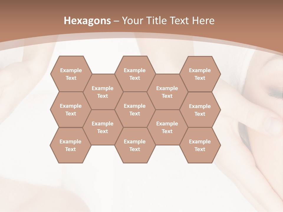 A Woman Getting A Facial Massage Powerpoint Presentation PowerPoint Template