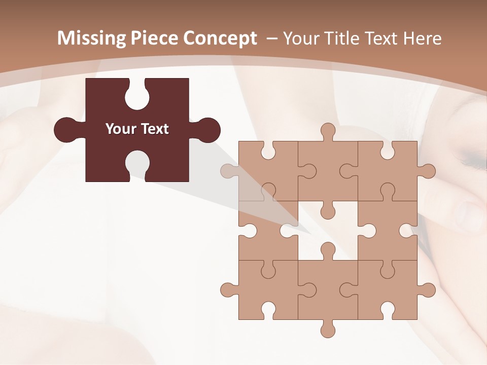 A Woman Getting A Facial Massage Powerpoint Presentation PowerPoint Template