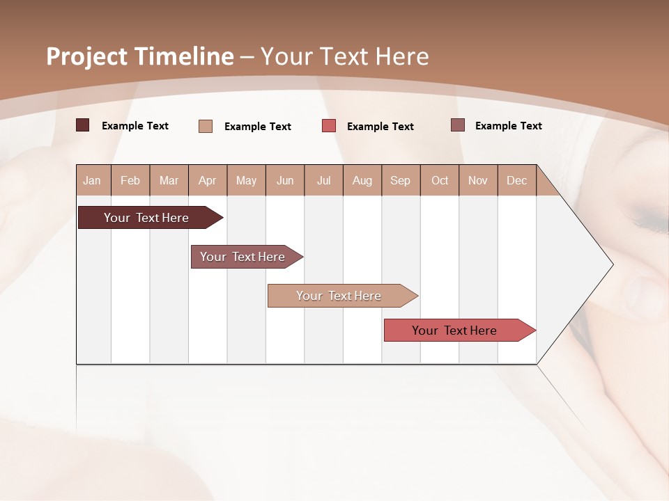 A Woman Getting A Facial Massage Powerpoint Presentation PowerPoint Template