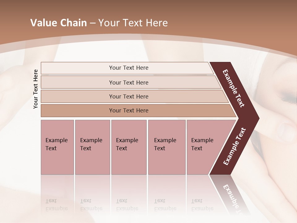 A Woman Getting A Facial Massage Powerpoint Presentation PowerPoint Template