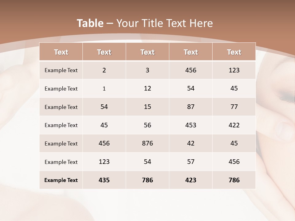 A Woman Getting A Facial Massage Powerpoint Presentation PowerPoint Template