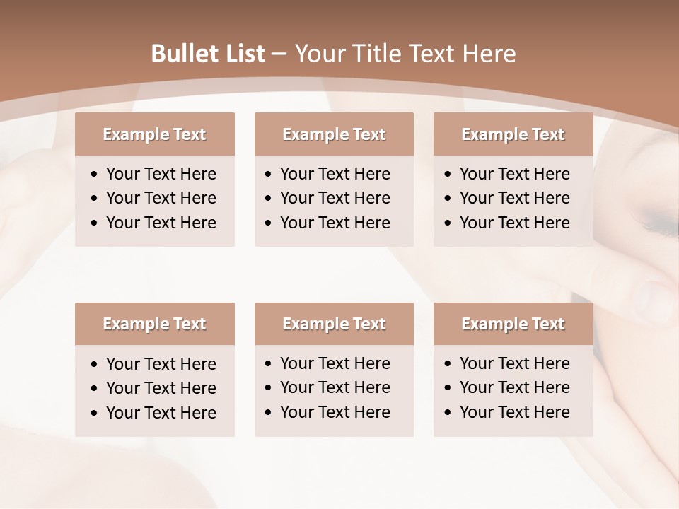 A Woman Getting A Facial Massage Powerpoint Presentation PowerPoint Template