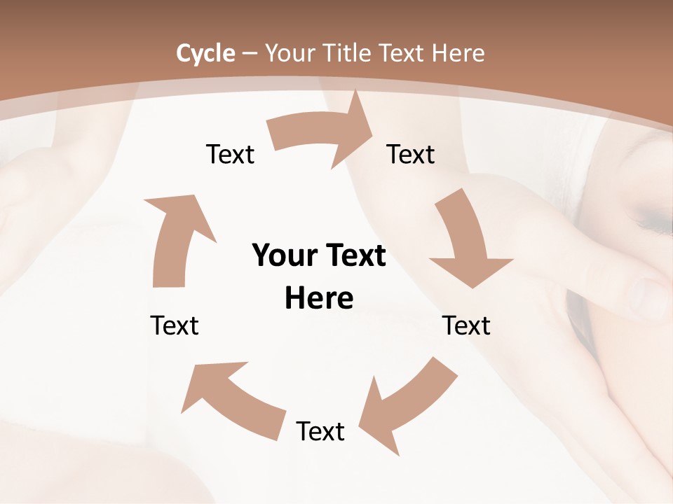 A Woman Getting A Facial Massage Powerpoint Presentation PowerPoint Template