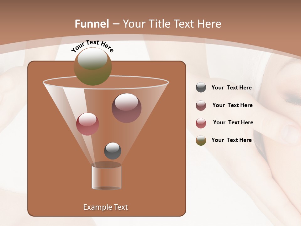 A Woman Getting A Facial Massage Powerpoint Presentation PowerPoint Template