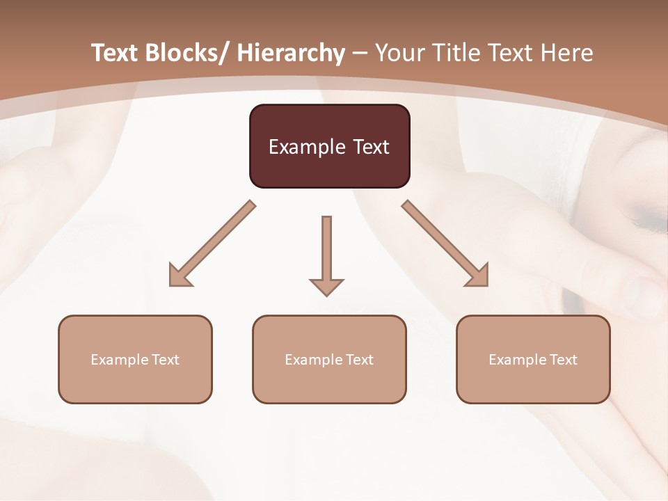 A Woman Getting A Facial Massage Powerpoint Presentation PowerPoint Template