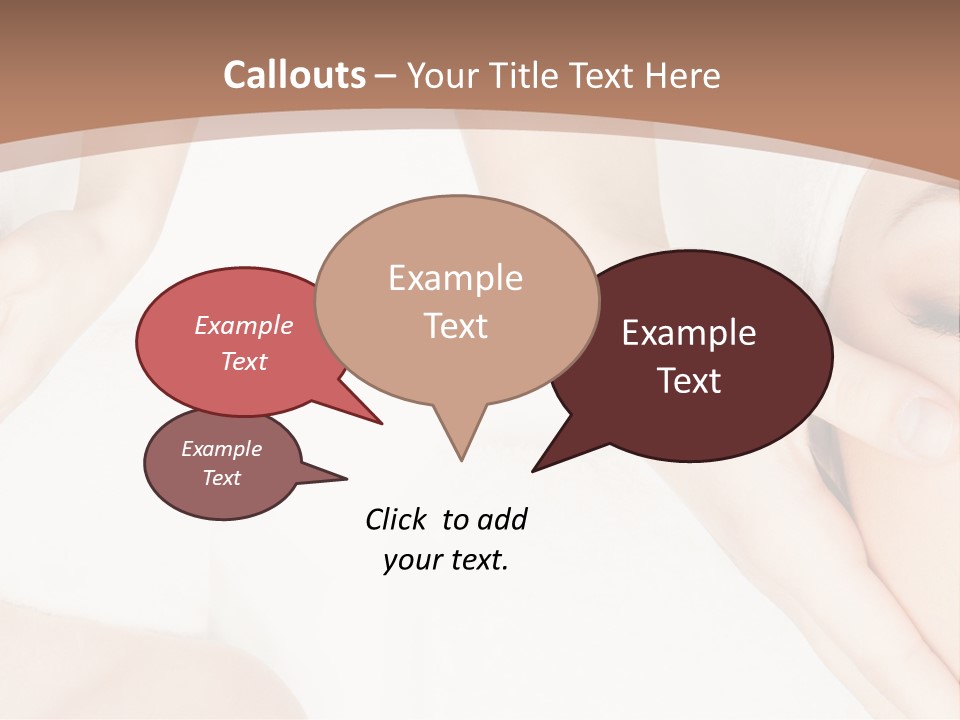 A Woman Getting A Facial Massage Powerpoint Presentation PowerPoint Template