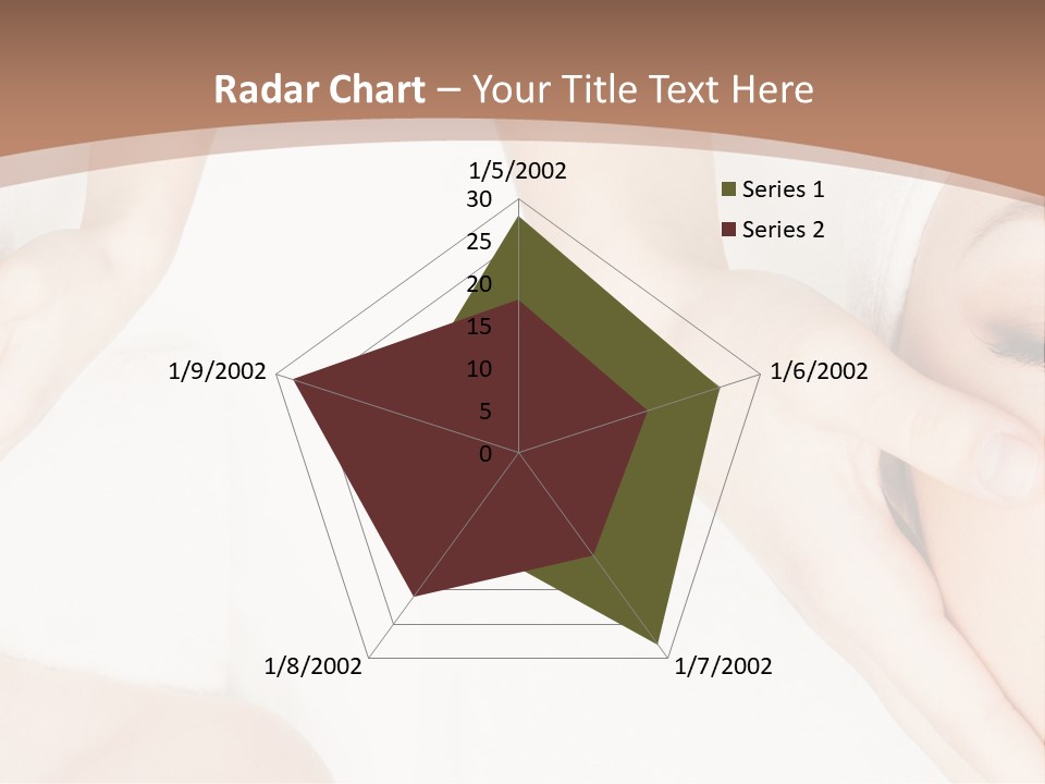 A Woman Getting A Facial Massage Powerpoint Presentation PowerPoint Template