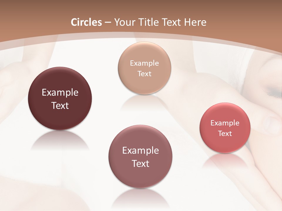 A Woman Getting A Facial Massage Powerpoint Presentation PowerPoint Template