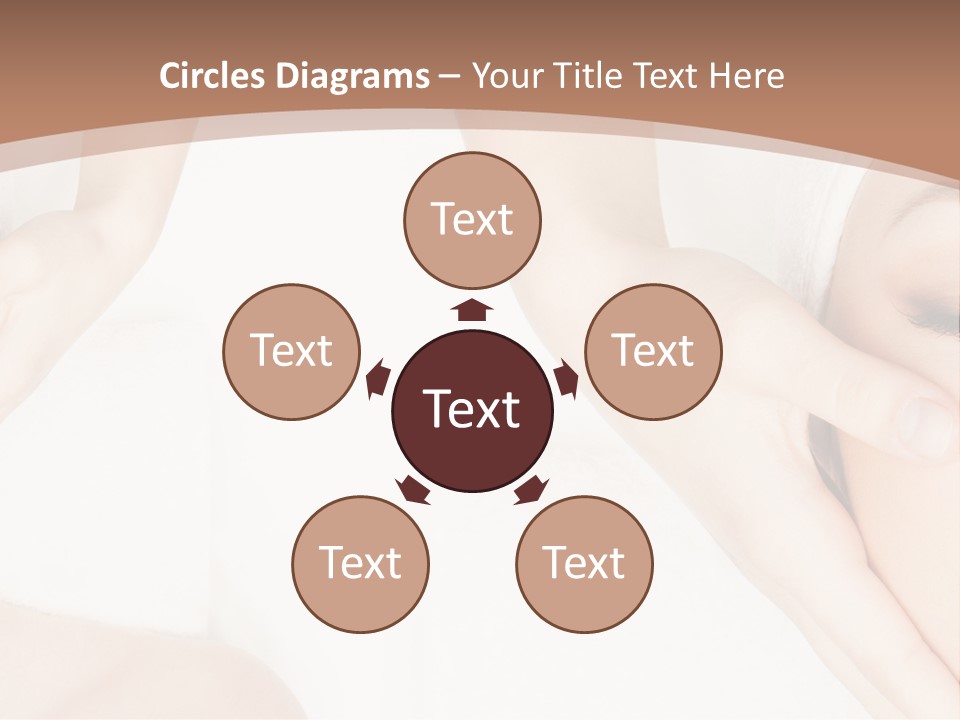 A Woman Getting A Facial Massage Powerpoint Presentation PowerPoint Template