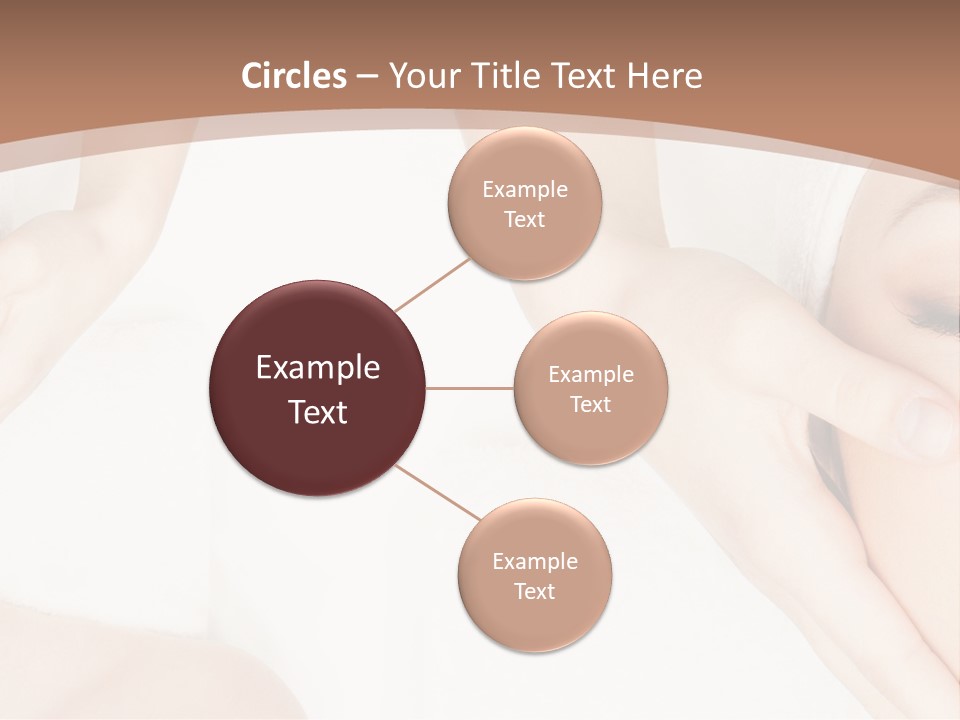 A Woman Getting A Facial Massage Powerpoint Presentation PowerPoint Template