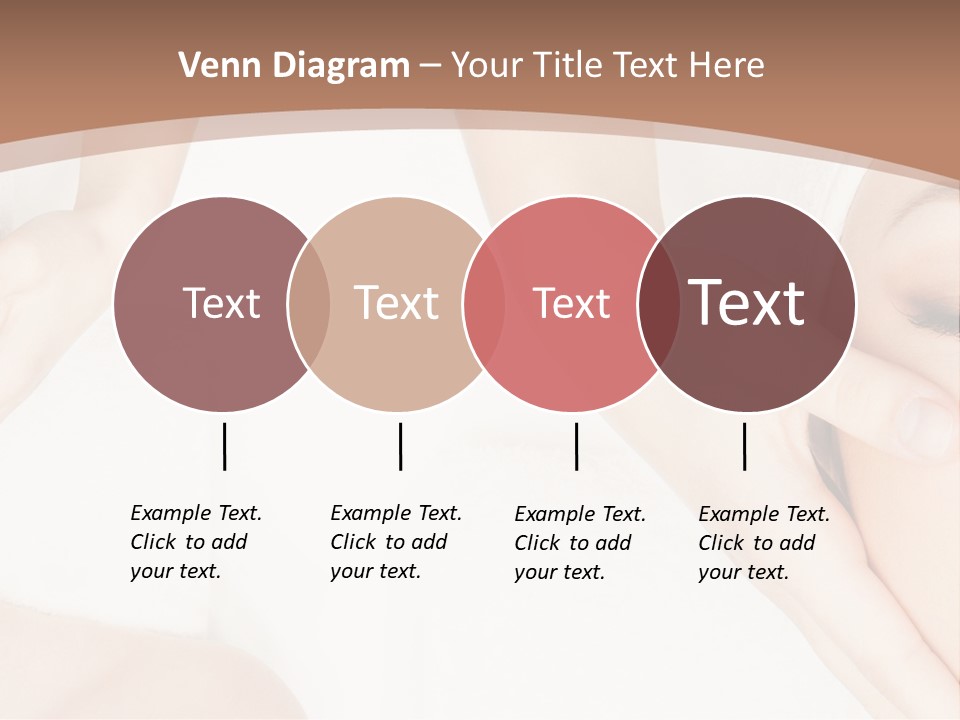 A Woman Getting A Facial Massage Powerpoint Presentation PowerPoint Template