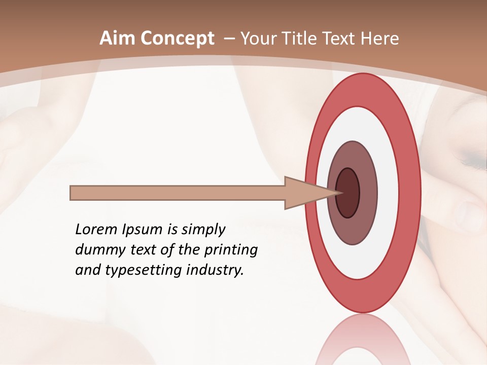 A Woman Getting A Facial Massage Powerpoint Presentation PowerPoint Template