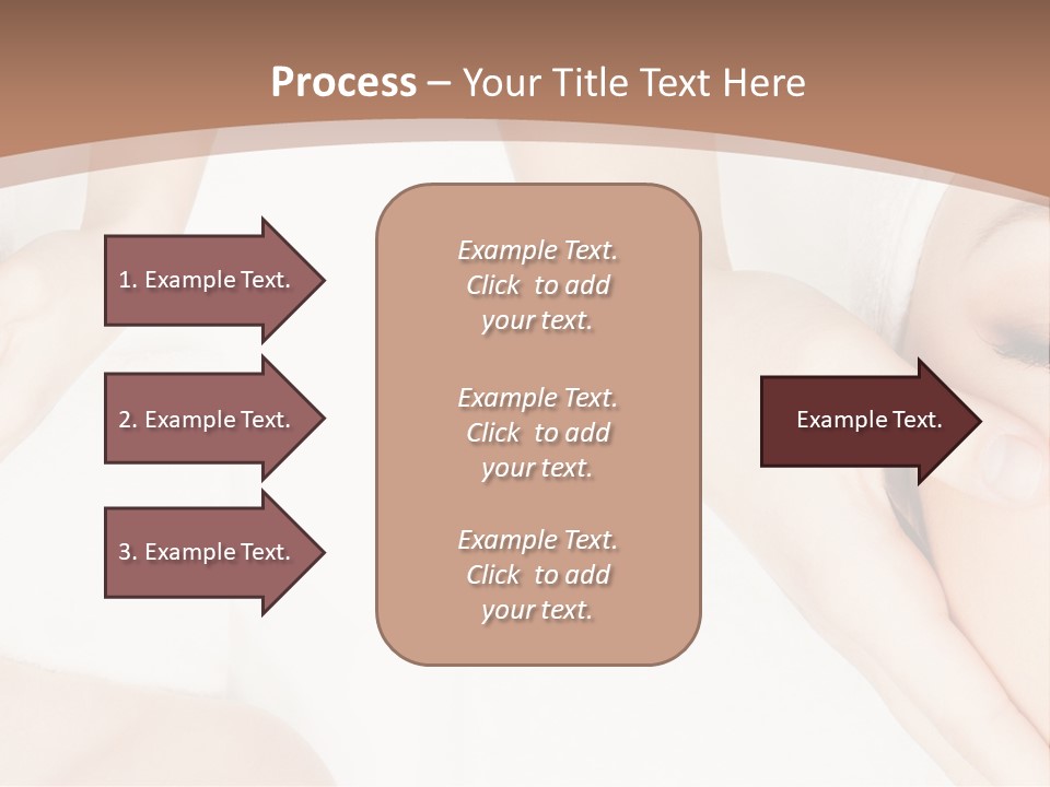 A Woman Getting A Facial Massage Powerpoint Presentation PowerPoint Template