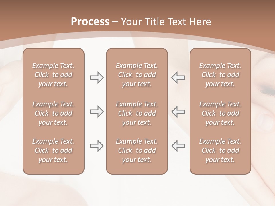 A Woman Getting A Facial Massage Powerpoint Presentation PowerPoint Template