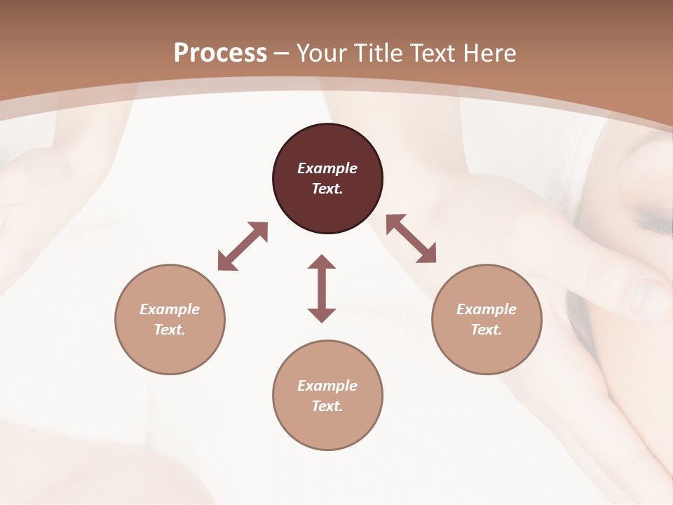 A Woman Getting A Facial Massage Powerpoint Presentation PowerPoint Template