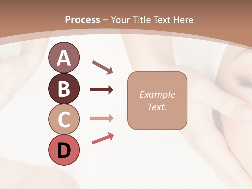 A Woman Getting A Facial Massage Powerpoint Presentation PowerPoint Template