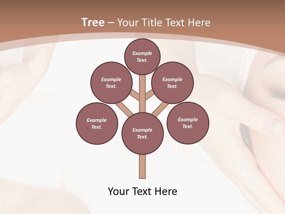 A Woman Getting A Facial Massage Powerpoint Presentation PowerPoint Template