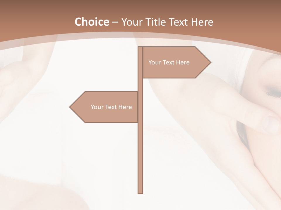 A Woman Getting A Facial Massage Powerpoint Presentation PowerPoint Template