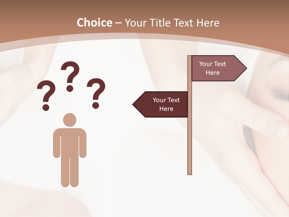 A Woman Getting A Facial Massage Powerpoint Presentation PowerPoint Template