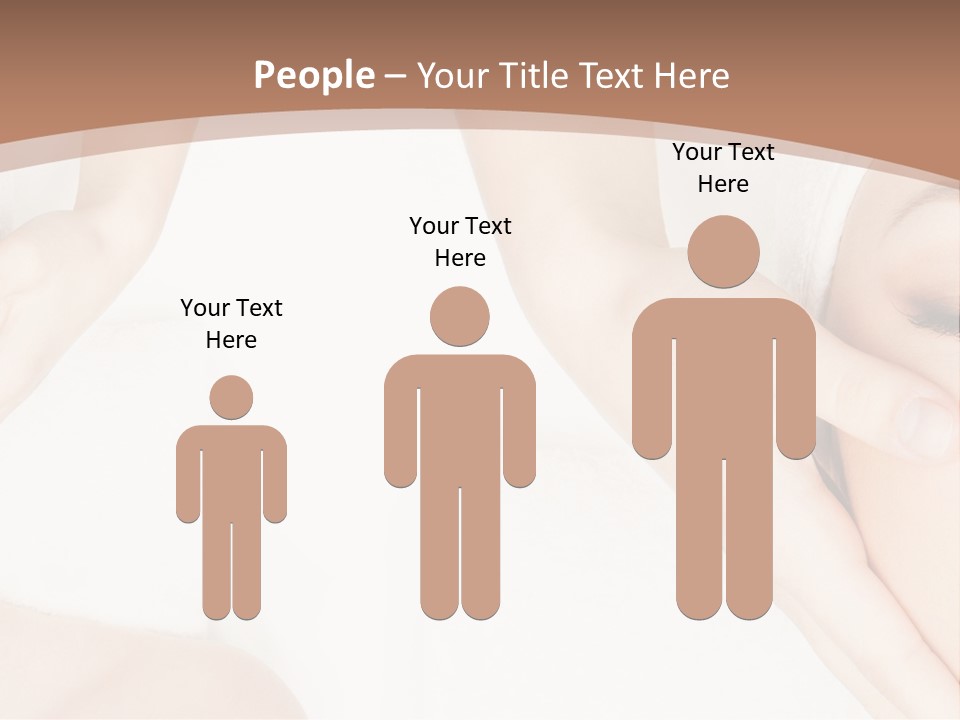 A Woman Getting A Facial Massage Powerpoint Presentation PowerPoint Template